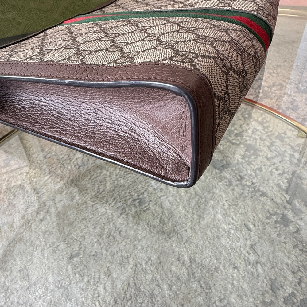 Gucci Ophidia GG Supreme Pouch - Classic Web Stripe - Picture 6 of 17